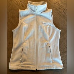 Columbia Ivory Fleece Vest